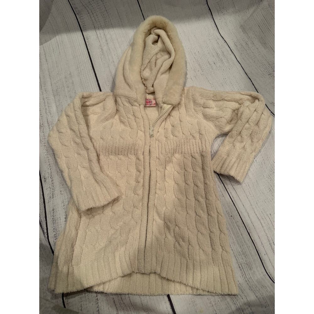 Sugar Cardigan Zipup Hooded Coat Size 3T